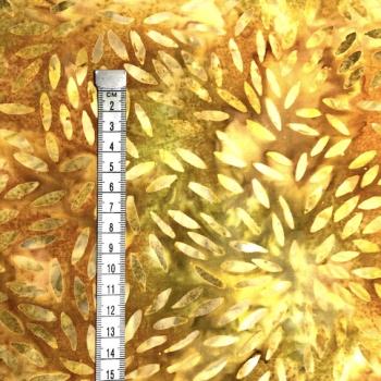 Preview: YELLOW - Magic - Batikstoff aus Indonesien